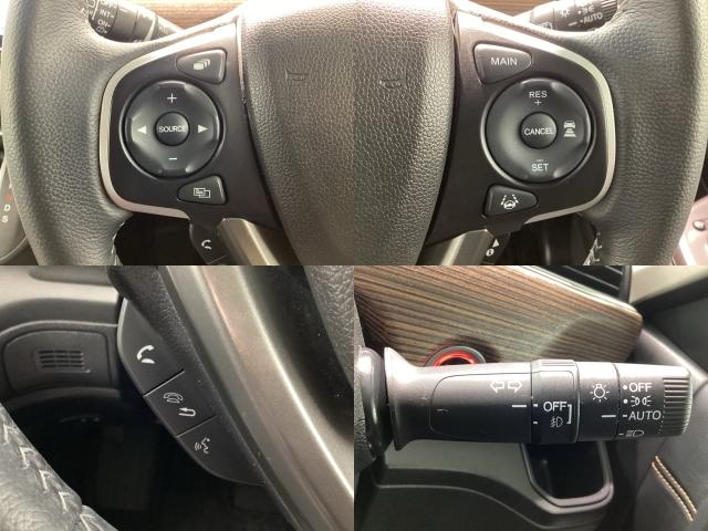 フリード クロスター・ホンダセンシング　Ｂｌｕｅｔｏｏｔｈ・純正ナビ・リアカメラ・ＥＴＣ２．０・前後ドラレコ・禁煙車・ワンオーナー・ＶＳＡ・サイドカーテンエアバック・両側電動スライドドア・シートヒーター・パーキングセンサー・オートＡ／Ｃ（19枚目）