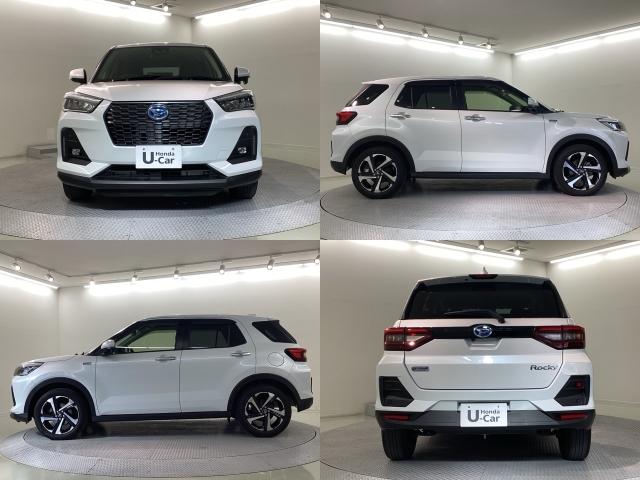 ロッキー プレミアムＧＨＥＶ　Ｂｌｕｅｔｏｏｔｈ・純正ナビ・リアカメラ・ＥＴＣ・ドラレコ・禁煙車・ワンオーナー・ＶＳＣＴＲＣ・ＳＲＳエアバック・アダプティブクルーズコントロール・シートヒーター・電子パーキング・ブレーキホールド（4枚目）