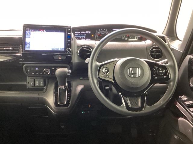 Ｎ－ＢＯＸカスタム Ｌ　Ｂｌｕｅｔｏｏｔｈ・純正ナビ・リアカメラ・ＥＴＣ２．０・前後ドラレコ・禁煙車・ＶＳＡ・カーテンエアバック・両側電動スライドドア・シートヒーター・エンスタ・パーキングセンサー・取扱説明書・スペアキー（10枚目）