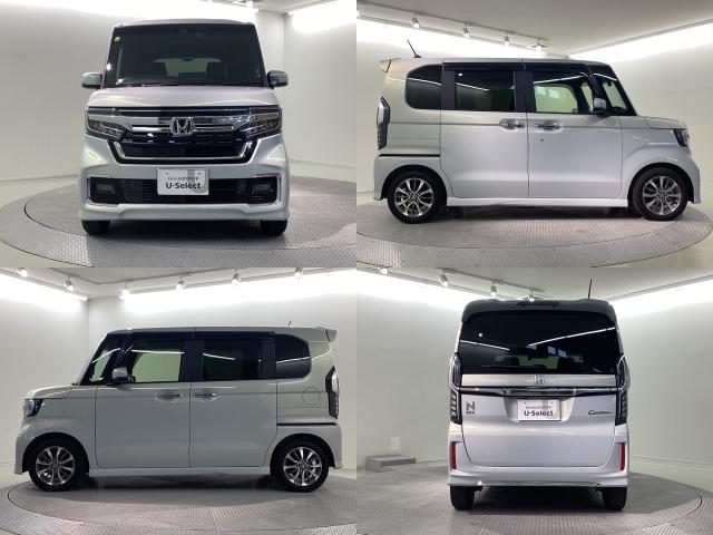 N-BOXカスタム L 当社デモカー・Bluetooth・純正ナビ・リアカメラ・ETC・ドラレコ・禁煙車・VSA・カーテンエアバック・電子パーキング・ブレーキホールド・シートヒーター・パーキングセンサー・取扱説明書・記録簿(5枚目)