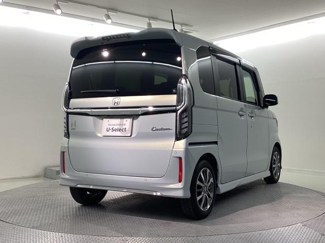 N-BOXカスタム L 当社デモカー・Bluetooth・純正ナビ・リアカメラ・ETC・ドラレコ・禁煙車・VSA・カーテンエアバック・電子パーキング・ブレーキホールド・シートヒーター・パーキングセンサー・取扱説明書・記録簿(42枚目)