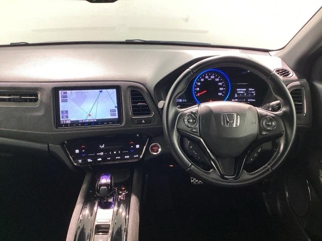 ヴェゼル ハイブリッドＲＳ・ホンダセンシング　Ｂｌｕｅｔｏｏｔｈ・純正ナビ・リアカメラ・ＥＴＣ・前後ドラレコ・禁煙車・ＶＳＡ・カーテンエアバック・電子パーキング・ブレーキホールド・シートヒーター・車両接近警報装置・オートＡ／Ｃ・取扱説明書・記録簿（10枚目）