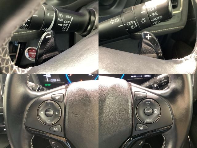 ヴェゼル ハイブリッドＲＳ・ホンダセンシング　Ｂｌｕｅｔｏｏｔｈ・純正ナビ・リアカメラ・ＥＴＣ・前後ドラレコ・禁煙車・ＶＳＡ・カーテンエアバック・電子パーキング・ブレーキホールド・シートヒーター・車両接近警報装置・オートＡ／Ｃ・取扱説明書・記録簿（19枚目）