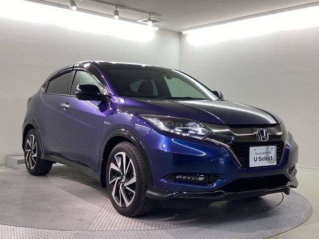 ヴェゼル ハイブリッドＲＳ・ホンダセンシング　Ｂｌｕｅｔｏｏｔｈ・純正ナビ・リアカメラ・ＥＴＣ・前後ドラレコ・禁煙車・ＶＳＡ・カーテンエアバック・電子パーキング・ブレーキホールド・シートヒーター・車両接近警報装置・オートＡ／Ｃ・取扱説明書・記録簿（34枚目）