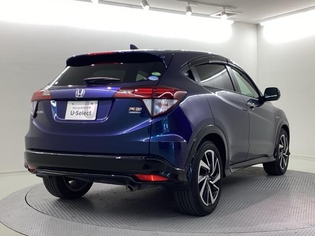 ヴェゼル ハイブリッドＲＳ・ホンダセンシング　Ｂｌｕｅｔｏｏｔｈ・純正ナビ・リアカメラ・ＥＴＣ・前後ドラレコ・禁煙車・ＶＳＡ・カーテンエアバック・電子パーキング・ブレーキホールド・シートヒーター・車両接近警報装置・オートＡ／Ｃ・取扱説明書・記録簿（36枚目）