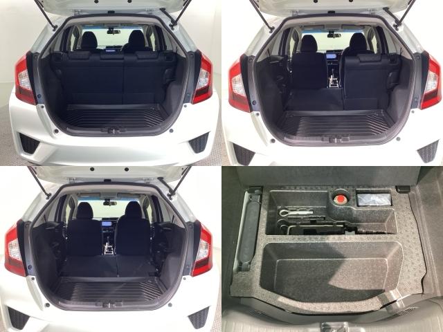 フィット 13G・Fパッケージ Bluetooth・純正ナビ・リアカメラ・ETC・ドラレコ・禁煙車・ワンオーナー・VSA・SRSエアバック・オートA/C・スマートキー・オートリトラミラー・ドアバイザー・取扱説明書・記録簿・スペアキー(6枚目)
