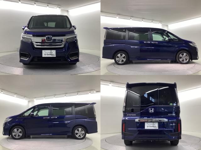 ステップワゴンスパーダ ｅ：ＨＥＶスパーダＧ・ＥＸホンダセンシング　Ｂｌｕｅｔｏｏｔｈ・純正ナビ・リアカメラ・ＥＴＣ２．０・前後ドラレコ・禁煙車・ＶＳＡ・カーテンエアバック・シートヒーター・電子パーキング・ブレーキホールド・両側電動スライドドア・取扱説明書・記録簿（5枚目）