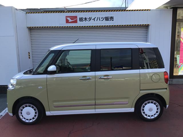 ムーヴキャンバス ストライプスＧ　前後障害物センサー　アイドルストップ　セキュリティアラーム　スマートキープッシュスタート　Ｓヒーター　キーフリーキー　ＬＥＤライト　車線逸脱警報　ベンチシート　オートハイビーム（8枚目）