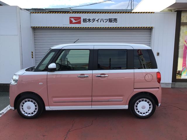 ムーヴキャンバス ストライプスＧ　前後障害物センサー　アイドルストップ　セキュリティアラーム　スマートキープッシュスタート　Ｓヒーター　キーフリーキー　　ＬＥＤライト　車線逸脱警報　ベンチシート　オートハイビーム（8枚目）