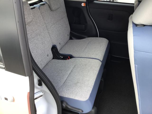 ムーヴキャンバス ストライプスＸ　電動ミラー　衝突被害軽減ブレーキ　両側オートスライドドア　コーナーセンサー　衝突安全ボディ　オートハイビーム　オートライト　ベンチシート　盗難防止システム　キーフリーシステム　レーンアシスト（8枚目）