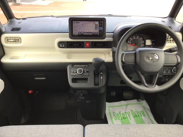 ムーヴキャンバス ストライプスＸ　電動ミラー　衝突被害軽減ブレーキ　両側オートスライドドア　コーナーセンサー　衝突安全ボディ　オートハイビーム　オートライト　ベンチシート　盗難防止システム　キーフリーシステム　レーンアシスト（12枚目）