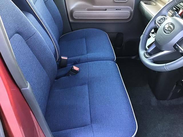 ムーヴキャンバス セオリーＧ　ＩＳＴＯＰ　前後ソナー　衝突軽減ブレーキ　電動格納式ミラー　ＬＥＤヘッド　シートヒーター　両側オートスライドドア　オートライト　ベンチシート　イモビライザー（7枚目）