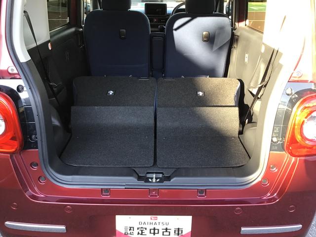 ムーヴキャンバス セオリーＧ　ＩＳＴＯＰ　前後ソナー　衝突軽減ブレーキ　電動格納式ミラー　ＬＥＤヘッド　シートヒーター　両側オートスライドドア　オートライト　ベンチシート　イモビライザー（10枚目）