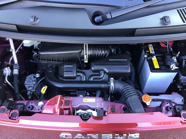 ムーヴキャンバス セオリーＧ　ＩＳＴＯＰ　前後ソナー　衝突軽減ブレーキ　電動格納式ミラー　ＬＥＤヘッド　シートヒーター　両側オートスライドドア　オートライト　ベンチシート　イモビライザー（31枚目）