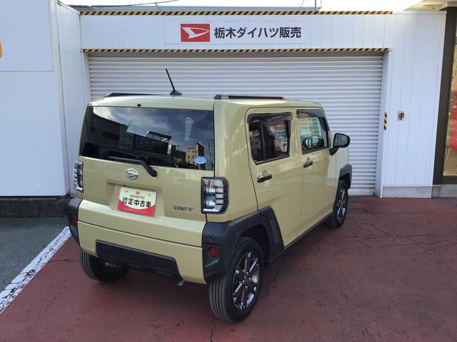 タフト Ｇターボ　Ｂカメラ　電動格納ドアミラー　レーダークルコン　パーキングセンサー　ＬＥＤライト　キーフリーシステム　フルタイム４ＷＤ　メモリーナビ　アイドリングストップ　前席シートヒーター　ターボ車　アルミホイール（6枚目）