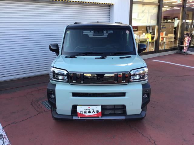 タフト Ｇターボ　クロムベンチャー　ディスプレイオーディオ　シートＨ　パノラマガラスルーフ　盗難防止　衝突軽減ブレーキサポート　電動格納ドアミラー　ターボエンジン　衝突安全ボディ　アルミ　ドラレコ　キーフリー　スマートキー（6枚目）