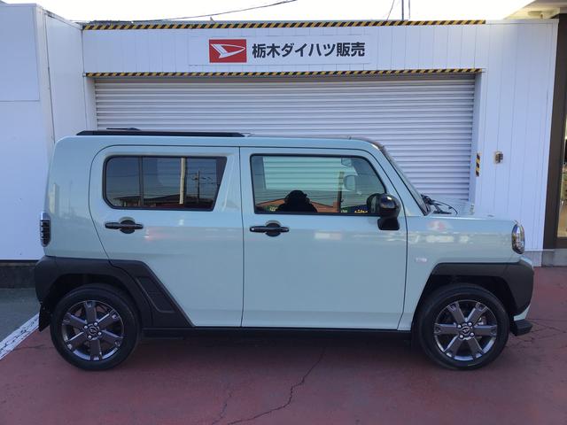 タフト Ｇターボ　クロムベンチャー　ディスプレイオーディオ　シートＨ　パノラマガラスルーフ　盗難防止　衝突軽減ブレーキサポート　電動格納ドアミラー　ターボエンジン　衝突安全ボディ　アルミ　ドラレコ　キーフリー　スマートキー（8枚目）