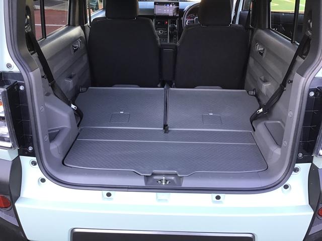 タフト Ｇターボ　クロムベンチャー　ディスプレイオーディオ　シートＨ　パノラマガラスルーフ　盗難防止　衝突軽減ブレーキサポート　電動格納ドアミラー　ターボエンジン　衝突安全ボディ　アルミ　ドラレコ　キーフリー　スマートキー（14枚目）