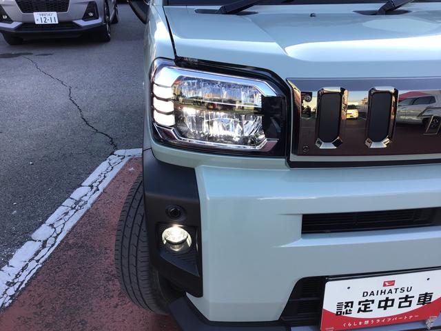 タフト Ｇターボ　クロムベンチャー　ディスプレイオーディオ　シートＨ　パノラマガラスルーフ　盗難防止　衝突軽減ブレーキサポート　電動格納ドアミラー　ターボエンジン　衝突安全ボディ　アルミ　ドラレコ　キーフリー　スマートキー（34枚目）