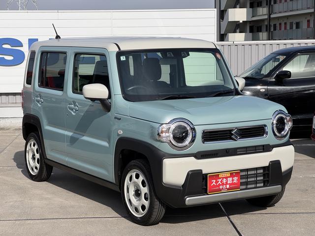 ハスラー ＨＹＢＲＩＤ　Ｇ　３型　全方位モニター付ナビ／コネクト対応　全方位モニター付メモリーナビ・スズキコネクト対応　オートライト　Ｂｌｕｅｔｏｏｔｈ　プッシュスタート　シートヒーター　オートエアコン　スズキセーフティーサポート　禁煙車　衝突被害軽減システム（5枚目）