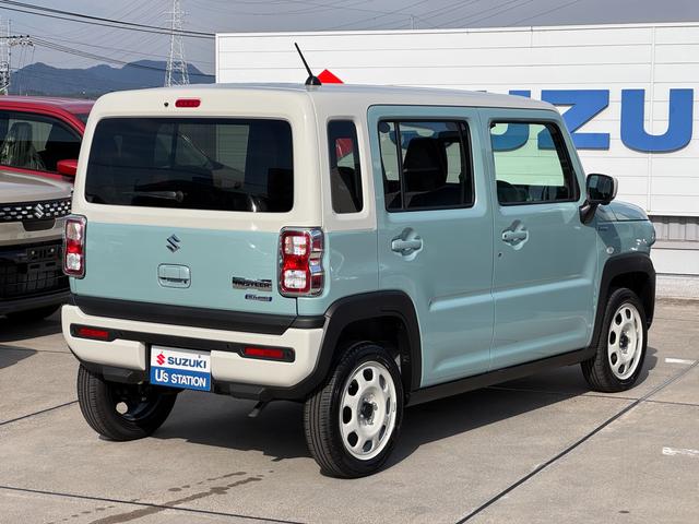 ハスラー ＨＹＢＲＩＤ　Ｇ　３型　全方位モニター付ナビ／コネクト対応　全方位モニター付メモリーナビ・スズキコネクト対応　オートライト　Ｂｌｕｅｔｏｏｔｈ　プッシュスタート　シートヒーター　オートエアコン　スズキセーフティーサポート　禁煙車　衝突被害軽減システム（7枚目）