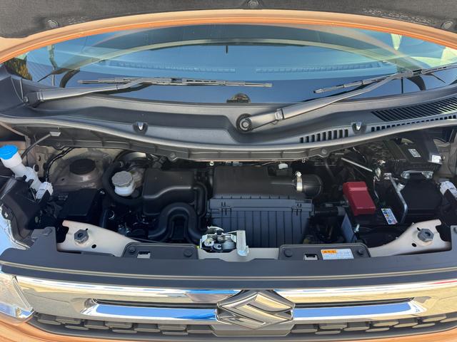 スペーシア ＨＹＢＲＩＤ　Ｘ　ＤＳＢＳＩＩ／ＡＣＣ／電動スライドドア　デュアルセンサーブレーキサポートＩＩ　アダプティブクルーズコントロール　電動スライドドア　電動パーキングブレーキ　オートライト　プッシュスタート　シートヒーター　オートエアコン　衝突被害軽減システム（59枚目）