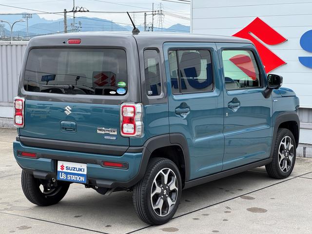 ハスラー HYBRID X 4WD 全方位ナビ/ETC 車検整備渡し 全方位モニター付メモリーナビ オートライト Bluetooth プッシュスタート シートヒーター オートエアコン ETC スズキセーフティーサポート 4WD 衝突被害軽減システム アイドリングストップ(7枚目)