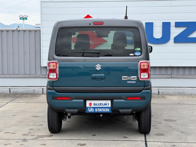 ハスラー HYBRID X 4WD 全方位ナビ/ETC 車検整備渡し 全方位モニター付メモリーナビ オートライト Bluetooth プッシュスタート シートヒーター オートエアコン ETC スズキセーフティーサポート 4WD 衝突被害軽減システム アイドリングストップ(8枚目)