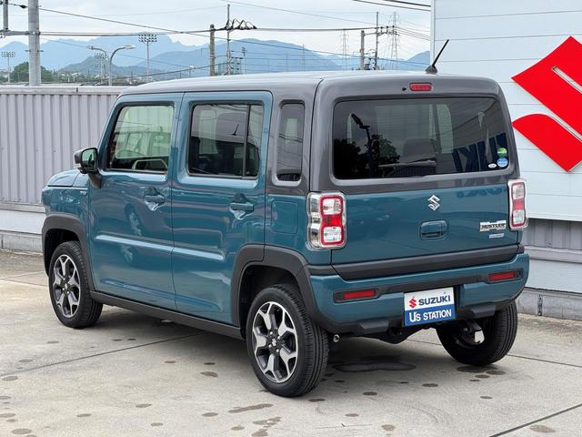 ハスラー HYBRID X 4WD 全方位ナビ/ETC 車検整備渡し 全方位モニター付メモリーナビ オートライト Bluetooth プッシュスタート シートヒーター オートエアコン ETC スズキセーフティーサポート 4WD 衝突被害軽減システム アイドリングストップ(9枚目)