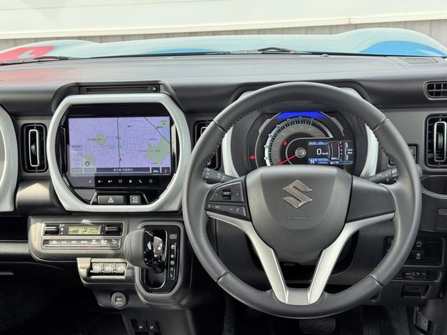 ハスラー HYBRID X 4WD 全方位ナビ/ETC 車検整備渡し 全方位モニター付メモリーナビ オートライト Bluetooth プッシュスタート シートヒーター オートエアコン ETC スズキセーフティーサポート 4WD 衝突被害軽減システム アイドリングストップ(24枚目)