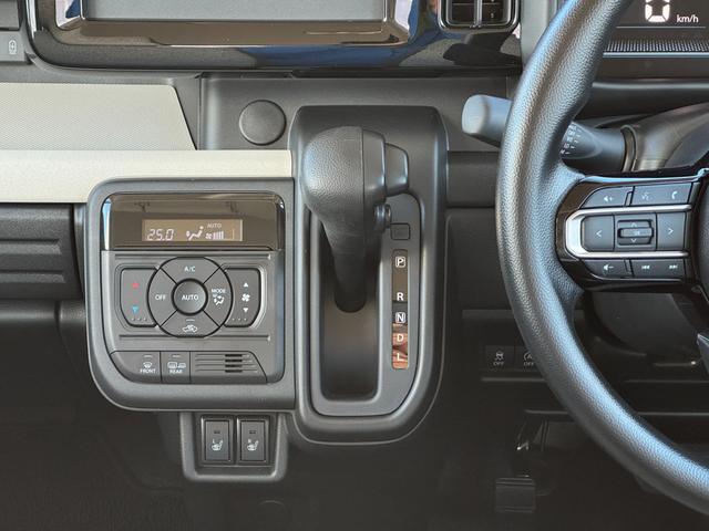 スペーシア ＨＹＢＲＩＤ　Ｘ　４ＷＤ　ＤＳＢＳＩＩ／電動スライドドア　デュアルセンサーブレーキサポートＩＩ　オートライト　電動スライドドア　プッシュスタート　シートヒーター　オートエアコン　スズキセーフティーサポート　４ＷＤ　衝突被害軽減システム　アイドリングストップ（31枚目）