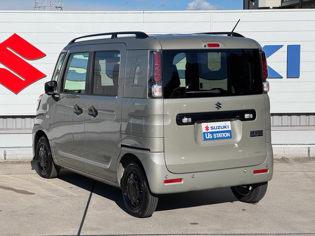 スペーシアベース ＸＦ　２型　全方位モニタ用カメラＰＫＧ／電動スライド（後右）　全方位モニター用カメラパッケージ　電動スライドドア（後席右）　オートライト　プッシュスタート　シートヒーター　オートエアコン　スズキセーフティーサポート　衝突被害軽減システム　アイドリングストップ（9枚目）