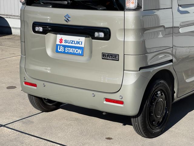 スペーシアベース ＸＦ　２型　全方位モニタ用カメラＰＫＧ／電動スライド（後右）　全方位モニター用カメラパッケージ　電動スライドドア（後席右）　オートライト　プッシュスタート　シートヒーター　オートエアコン　スズキセーフティーサポート　衝突被害軽減システム　アイドリングストップ（20枚目）