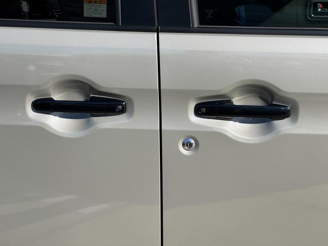 スペーシアベース ＸＦ　２型　全方位モニタ用カメラＰＫＧ／電動スライド（後右）　全方位モニター用カメラパッケージ　電動スライドドア（後席右）　オートライト　プッシュスタート　シートヒーター　オートエアコン　スズキセーフティーサポート　衝突被害軽減システム　アイドリングストップ（22枚目）