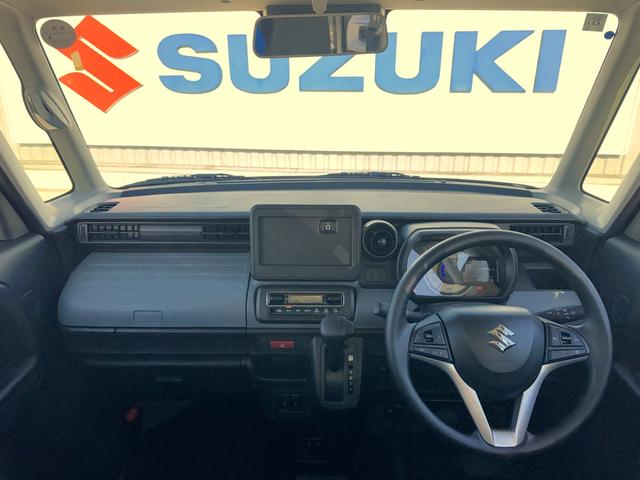 スペーシアベース ＸＦ　２型　全方位モニタ用カメラＰＫＧ／電動スライド（後右）　全方位モニター用カメラパッケージ　電動スライドドア（後席右）　オートライト　プッシュスタート　シートヒーター　オートエアコン　スズキセーフティーサポート　衝突被害軽減システム　アイドリングストップ（25枚目）