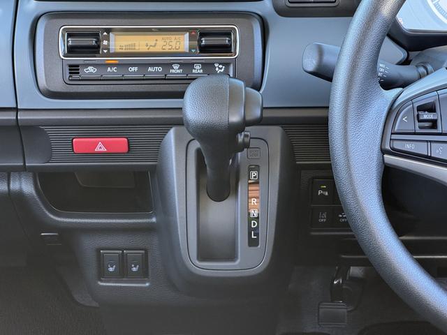 スペーシアベース ＸＦ　２型　全方位モニタ用カメラＰＫＧ／電動スライド（後右）　全方位モニター用カメラパッケージ　電動スライドドア（後席右）　オートライト　プッシュスタート　シートヒーター　オートエアコン　スズキセーフティーサポート　衝突被害軽減システム　アイドリングストップ（30枚目）