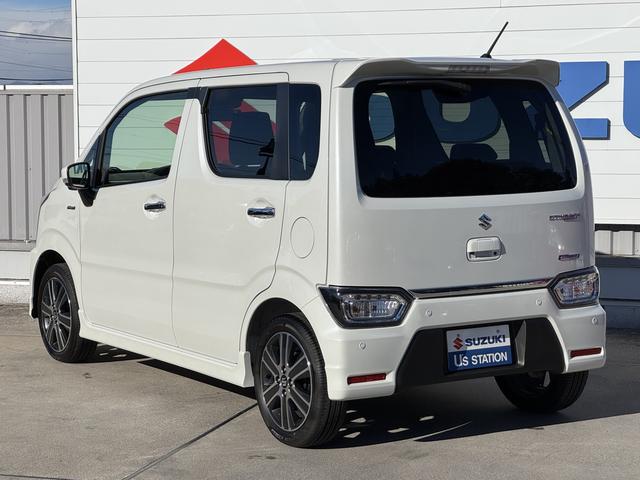 ワゴンＲスティングレー ＨＹＢＲＩＤ　Ｔ（ターボ）　４型　全方位モニタ用カメラＰＫＧ　全方位モニター用カメラパッケージ　オートライト　プッシュスタート　シートヒーター　オートエアコン　スズキセーフティーサポート　衝突被害軽減システム　アイドリングストップ　横滑り防止機能　衝突安全ボディ（9枚目）