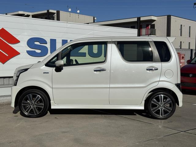 ワゴンＲスティングレー ＨＹＢＲＩＤ　Ｔ（ターボ）　４型　全方位モニタ用カメラＰＫＧ　全方位モニター用カメラパッケージ　オートライト　プッシュスタート　シートヒーター　オートエアコン　スズキセーフティーサポート　衝突被害軽減システム　アイドリングストップ　横滑り防止機能　衝突安全ボディ（10枚目）