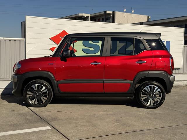 クロスビー HYBRID MZ 4型 DCBS/ACC/シートヒーター デュアルカメラブレーキサポート アダプティブクルーズコントロール シートヒーター オートライト プッシュスタート オートエアコン スズキセーフティーサポート 衝突被害軽減システム アイドリングストップ(10枚目)