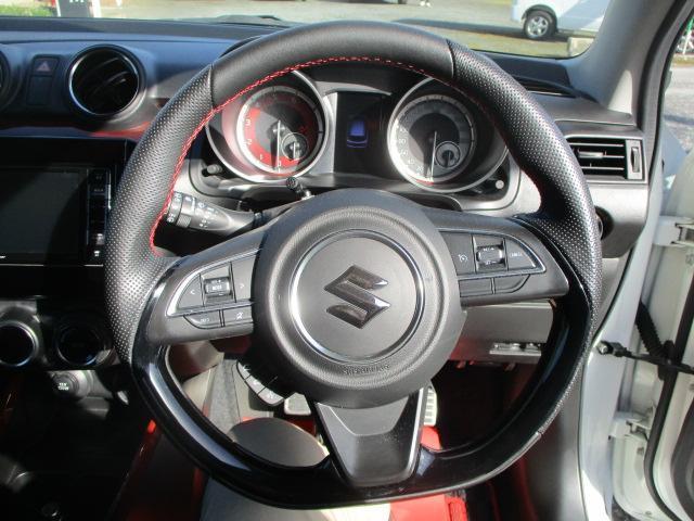 スイフトスポーツ 　ベースグレード　純正８インチナビＴＶ　ワンオーナー（9枚目）