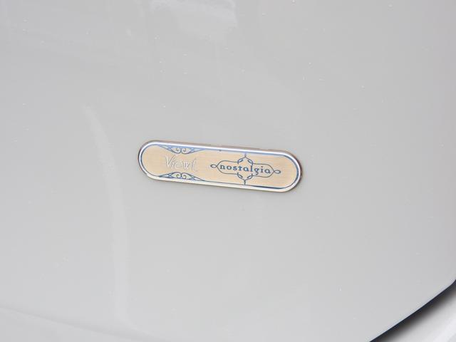 ビュート なでしこ　１２ＳＴノスタルジア　ワンオーナー　専用新色　特別仕様車　専用ボディカラー　専用カラードホイール　専用グリルバッヂ　専用リヤエンブレム　専用色クラシックインパネ　専用カラードドアトリム　専用刺繍入りレザーシート　メモリーナビ地デジ（24枚目）