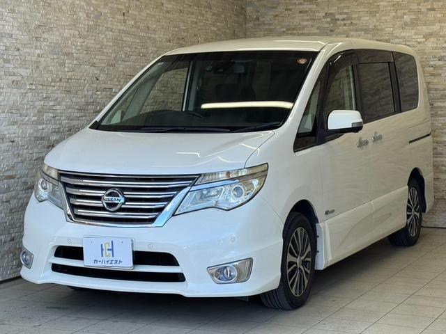 セレナ ハイウェイスターＳ－ＨＶアドバンスドセーフティパック　メーカーナビ　両側パワースライドドア　アラウンドビューモニター　フリップダウンモニター　フルセグＴＶ　クルーズコントロール　衝突被害軽減ブレーキ　ＥＴＣ　ヘッドライトＬＥＤ　純正１６インチＡＷ（2枚目）