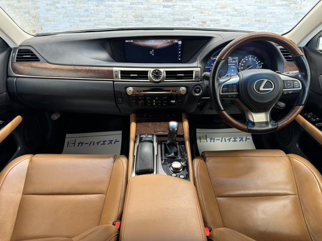 GS GS300h バージョンL 純正ナビ フルセグ Bカメ Bluetooth 3眼LED ETC2.0 アダプティブクルコン 全席シートヒーター シートクーラー BSM 純正18インチAW メモリ付Pシート アダプティブハイビーム(13枚目)