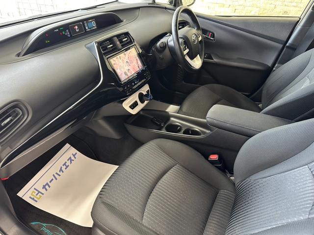 プリウス Sセーフティプラス モデリスタエアロ 純正9インチナビ TV Bカメ Bluetooth ETC アダプティブクルコン HUD パーキングアシスト オートマチックハイビーム オートライト レーンキープ LEDヘッドライト(9枚目)