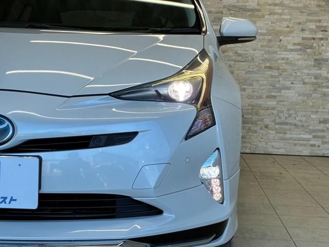 プリウス Sセーフティプラス モデリスタエアロ 純正9インチナビ TV Bカメ Bluetooth ETC アダプティブクルコン HUD パーキングアシスト オートマチックハイビーム オートライト レーンキープ LEDヘッドライト(33枚目)