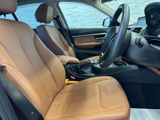 ３シリーズ ３２０ｄ　ラグジュアリー　純正ナビ　Ｂｌｕｅｔｏｏｔｈ接続　バックカメラ　メモリ付きパワーシート　ブラウンレザーシート　ＥＴＣ　クルーズコントロール　レーンキープ　ディスチャージドランプ　オートライト　純正１７インチＡＷ（8枚目）