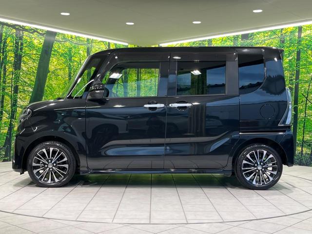 タント カスタムRSセレクション 純正9型ナビ 全周囲カメラ 両側電動ドア 車線逸脱警報 レーダークルーズ 衝突被害軽減システム 禁煙車 ハーフレザーシート ドラレコ スマートキー LEDヘッド オートハイビーム ETC(56枚目)