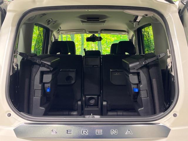 セレナ ハイウェイスター フリップダウンモニター ハンズフリー機能付き両側電動スライドドア 純正9型ナビ 全周囲カメラ プロパイロット 衝突被害軽減システム クリアランスソナー ETC Bluetooth 純正16インチAW(38枚目)