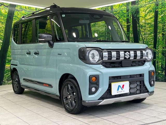 スペーシアギア ハイブリッドXZ 届出済未使用車 両側電動スライドドア アダプティブクルーズコントロール シートヒーター アイドリングストップ 純正14インチAW 衝突被害軽減装置(16枚目)