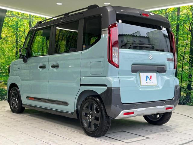 スペーシアギア ハイブリッドXZ 届出済未使用車 両側電動スライドドア アダプティブクルーズコントロール シートヒーター アイドリングストップ 純正14インチAW 衝突被害軽減装置(50枚目)